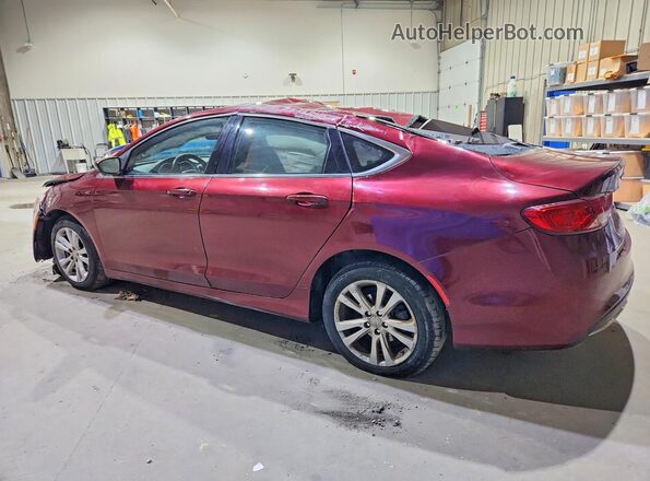 1C3CCCABXGN131895 2016 CHRYSLER 200 Burgundy 