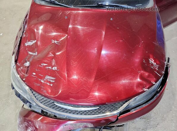 1C3CCCABXGN131895 2016 CHRYSLER 200 Burgundy 