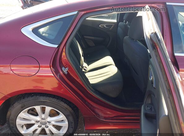 1C3CCCABXGN136529 2016 CHRYSLER 200 Red 
