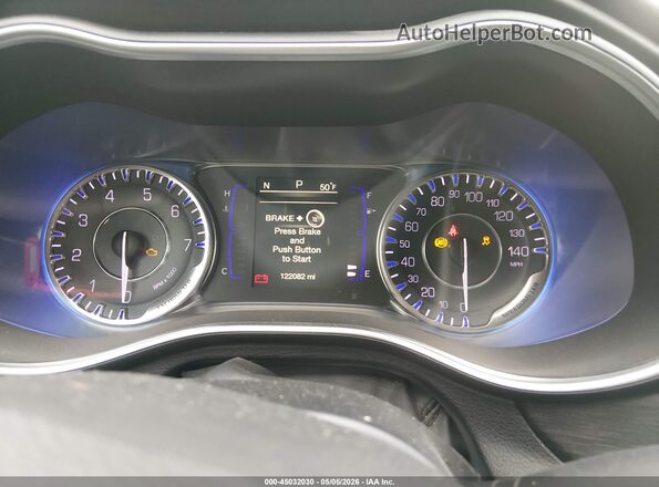 1C3CCCAG4GN190596 2016 CHRYSLER 200 Gray 