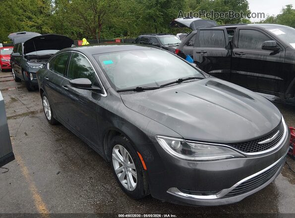 1C3CCCAG4GN190596 2016 CHRYSLER 200 Gray 