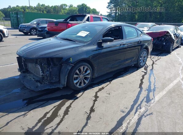 1C3CCCBB4GN115397 2016 CHRYSLER 200 Black Vista tres cuartos delantera izquierda