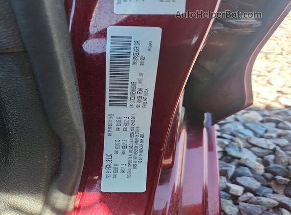 1C3CCCBB5HN502025 2017 CHRYSLER 200 Maroon Widok komory silnika
