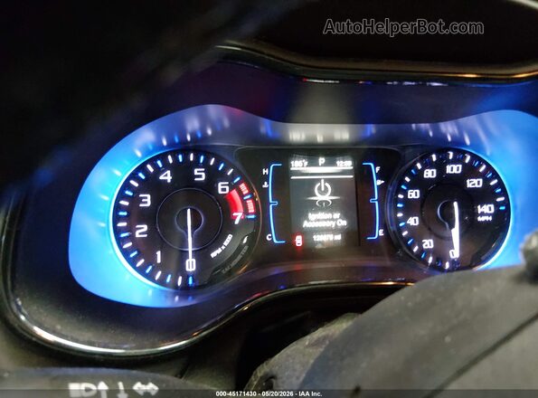 1C3CCCBB6GN174094 2016 CHRYSLER 200 Синий Вид задних сидений