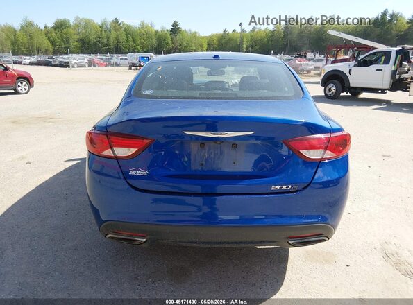 1C3CCCBB6GN174094 2016 CHRYSLER 200 Синий 