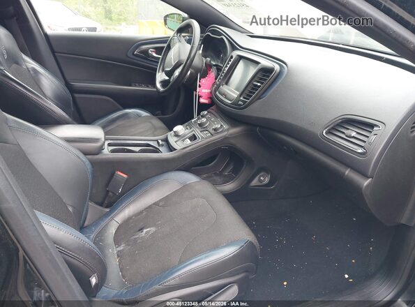 1C3CCCBB9GN113905 2016 CHRYSLER 200 Black 