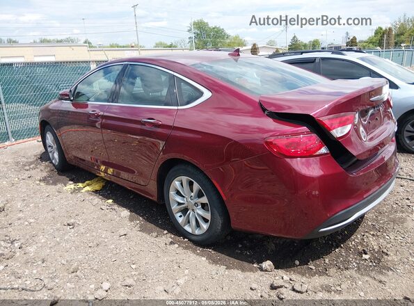 1C3CCCCB0GN147214 2016 CHRYSLER 200 Red 