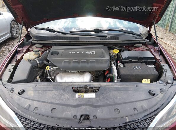 1C3CCCCB0GN147214 2016 CHRYSLER 200 Red 