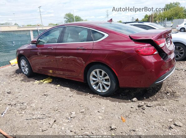 1C3CCCCB0GN147214 2016 CHRYSLER 200 Red 