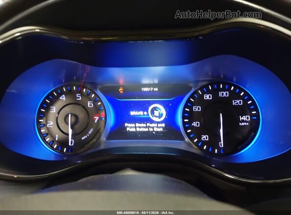 1C3CCCDG8GN139601 2016 CHRYSLER 200 Серебряный Вид задних сидений