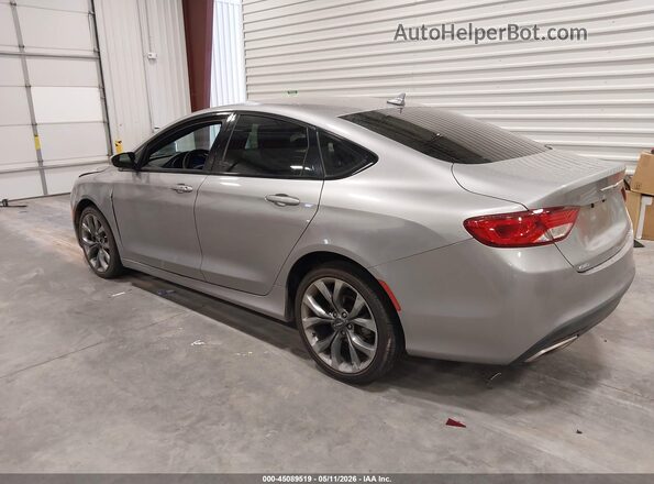 1C3CCCDG8GN139601 2016 CHRYSLER 200 Серебряный Задняя левая четверть