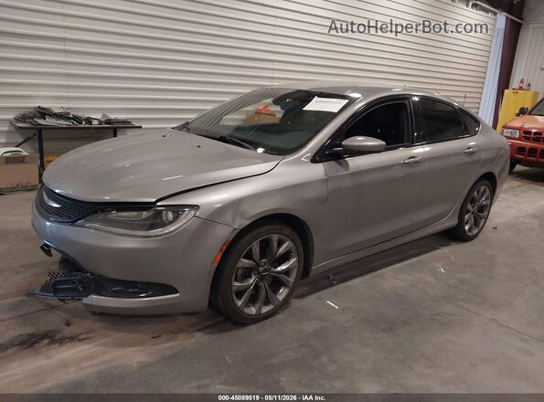 1C3CCCDG8GN139601 2016 CHRYSLER 200 Серебряный Передняя левая четверть