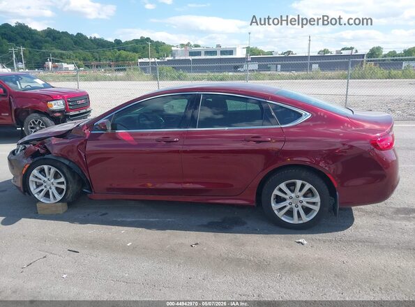 1C3CCCFB2HN501621 2017 CHRYSLER 200 Бордовый Панорамный вид салона 360°