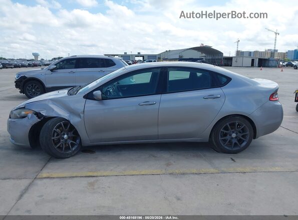 1C3CDFAA8GD703896 2016 DODGE DART Silver Սալոնի 360 աստիճան տեսք