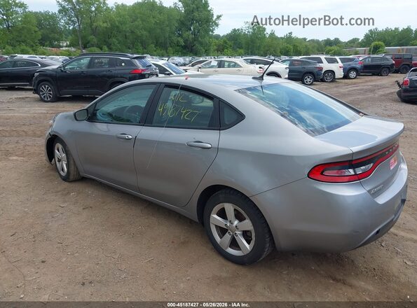 1C3CDFBA8GD605210 2016 DODGE DART Серебряный Задняя левая четверть