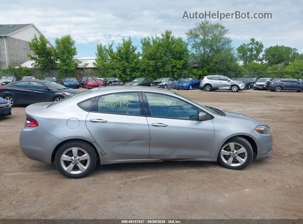 1C3CDFBA8GD605210 2016 DODGE DART Серебряный Вид задней части салона