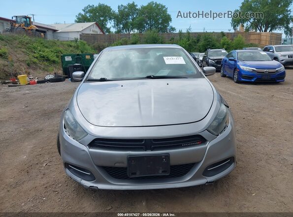 1C3CDFBA8GD605210 2016 DODGE DART Серебряный Вид щитка приборов