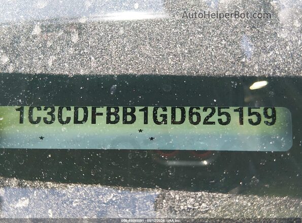 1C3CDFBB1GD625159 2016 DODGE DART White 