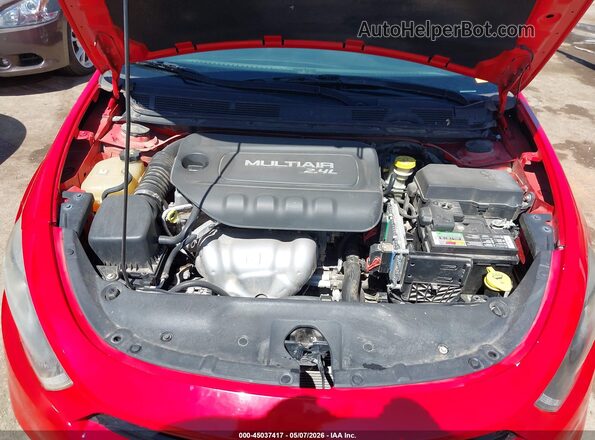 1C3CDFBB3GD689770 2016 DODGE DART Red უკანა ხედი