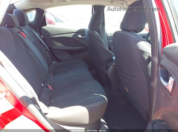 1C3CDFBB3GD689770 2016 DODGE DART Red VIN კოდის სტიკერის ხედი