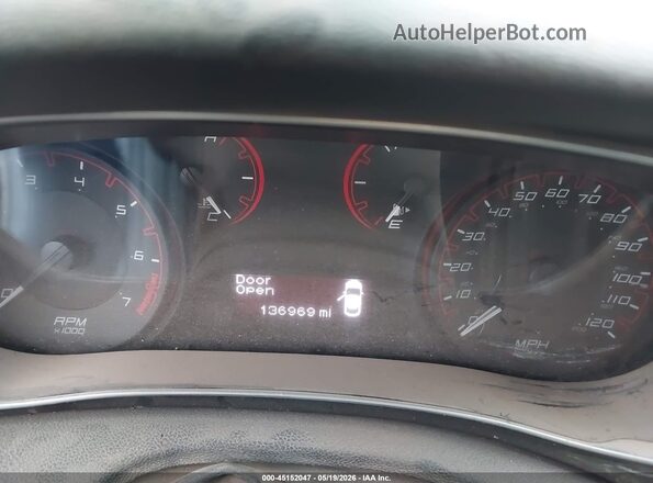 1C3CDFBB5GD505557 2016 DODGE DART White Հետևի նստատեղերի տեսք