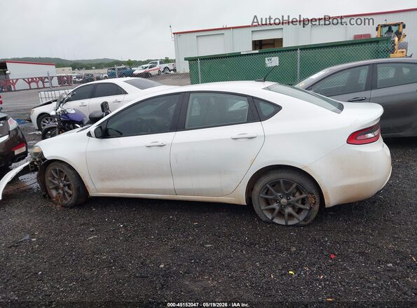 1C3CDFBB5GD505557 2016 DODGE DART White Սալոնի հետևի տեսք