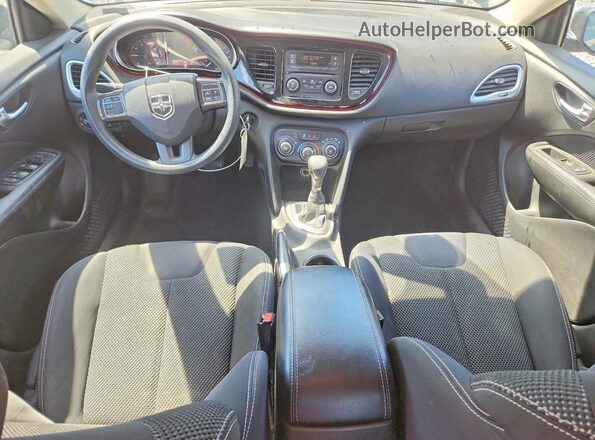 1C3CDFBB8GD689330 2016 DODGE DART Black Vista del salpicadero
