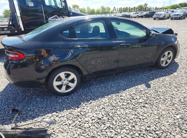 1C3CDFBB8GD689330 2016 DODGE DART Black Trasero derecho
