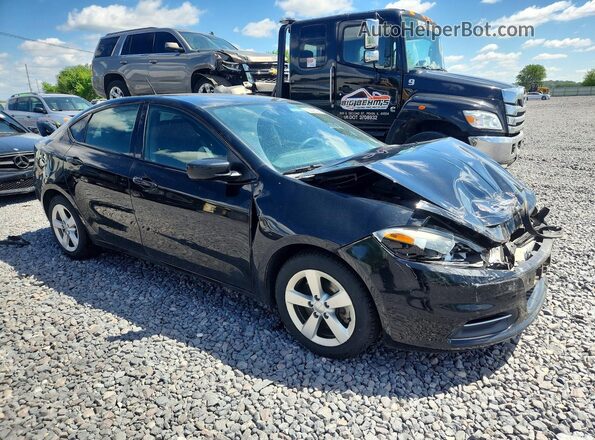 1C3CDFBB8GD689330 2016 DODGE DART Black Delantero derecho