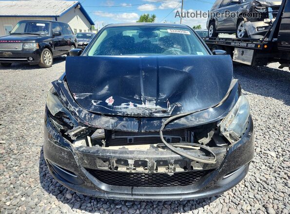 1C3CDFBB8GD689330 2016 DODGE DART Black Vista frontal