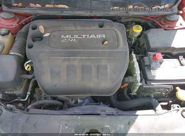 1C3CDFEB8GD624876 2016 DODGE DART Red Вид ззаду