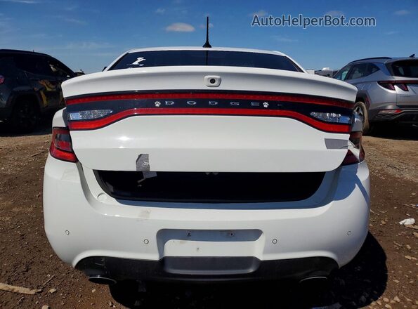 1C3CDFGB4GD791443 2016 DODGE DART White უკანა ხედი