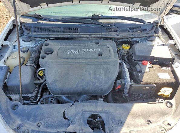 1C3CDFGB4GD791443 2016 DODGE DART White უკანა სალონის ხედი