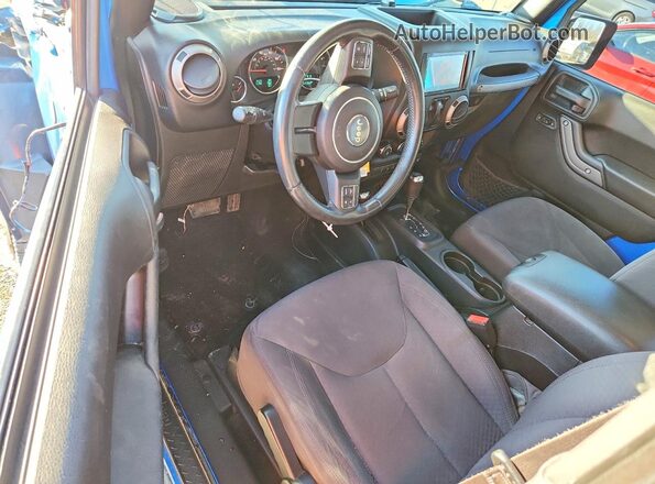 1C4AJWAG2GL165802 2016 JEEP WRANGLER Blue Առջևի վահանակի տեսք