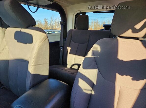 1C4AJWAG2GL165802 2016 JEEP WRANGLER Blue Հետևի նստատեղերի տեսք
