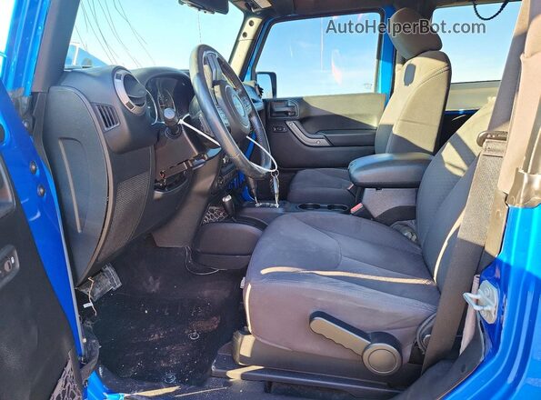 1C4AJWAG2GL165802 2016 JEEP WRANGLER Blue Սալոնի դիմացի տեսք