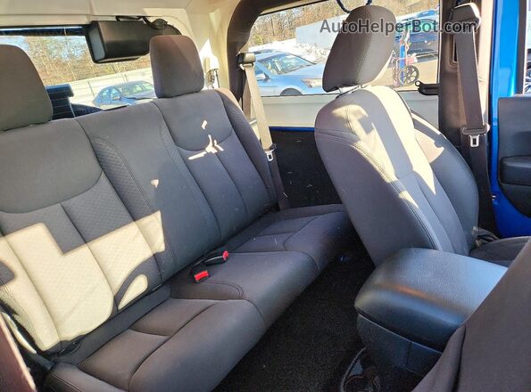 1C4AJWAG2GL165802 2016 JEEP WRANGLER Blue Սալոնի հետևի տեսք