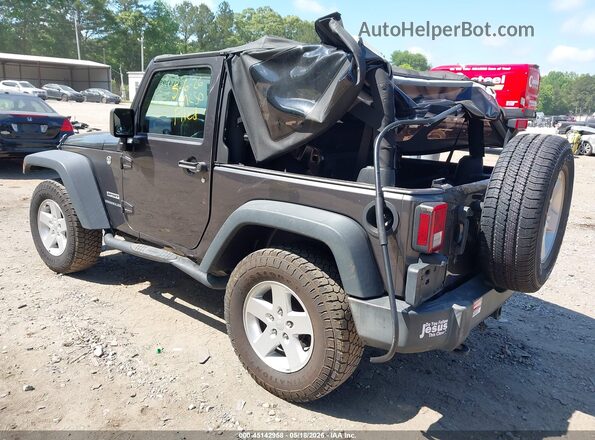 1C4AJWAG9HL664940 2017 JEEP WRANGLER Black Задня ліва чверть
