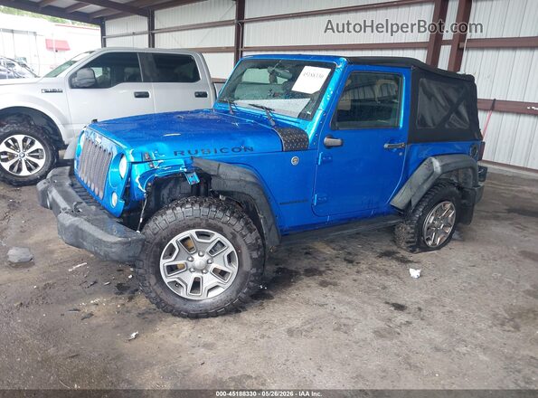 1C4BJWCG9GL143698 2016 JEEP WRANGLER Blue 