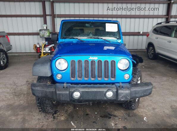 1C4BJWCG9GL143698 2016 JEEP WRANGLER Blue 