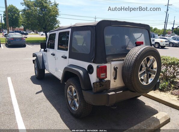 1C4BJWDG0GL335719 2016 JEEP WRANGLER UNLIMITED White Tył lewy