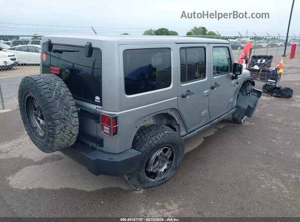 1C4BJWDG0HL695199 2017 JEEP WRANGLER UNLIMITED Silver Հետևի աջ