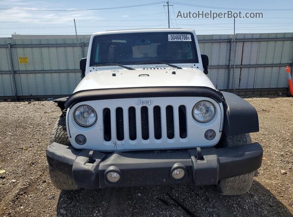1C4BJWDG0JL895876 2018 JEEP WRANGLER Белый Вид спереди