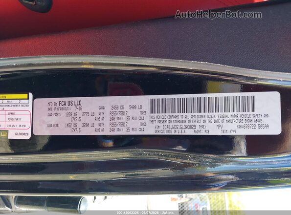 1C4BJWDG1GL303829 2016 JEEP WRANGLER UNLIMITED Черный Вид подкапотного пространства