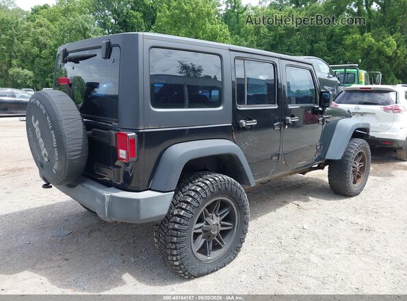 1C4BJWDG2GL133870 2016 JEEP WRANGLER UNLIMITED Черный Задняя правая четверть