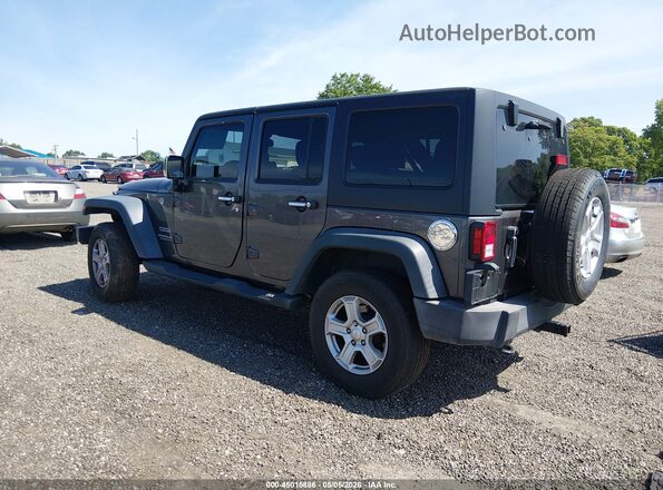 1C4BJWDG2GL221494 2016 JEEP WRANGLER UNLIMITED Gray Задня ліва чверть