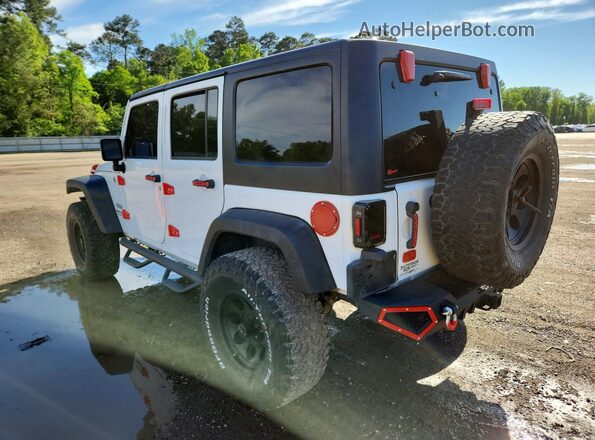 1C4BJWDG2JL862815 2018 JEEP WRANGLER White უკანა მარცხენა