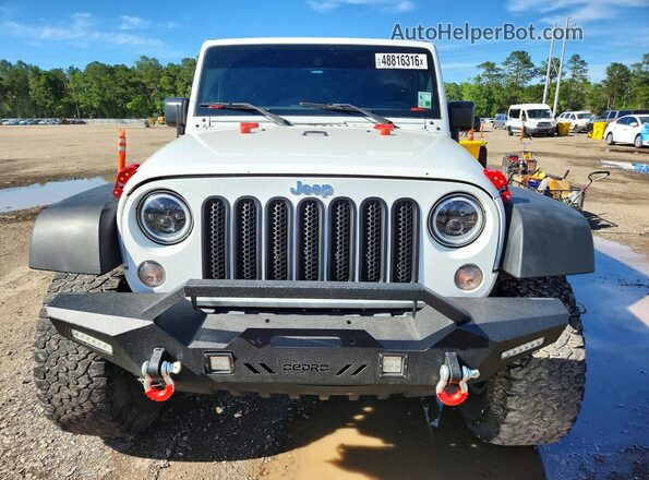 1C4BJWDG2JL862815 2018 JEEP WRANGLER White წინა ხედი