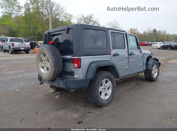 1C4BJWDG3GL127740 2016 JEEP WRANGLER UNLIMITED Gray Задня права чверть