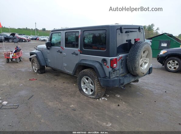 1C4BJWDG3GL127740 2016 JEEP WRANGLER UNLIMITED Gray Задня ліва чверть